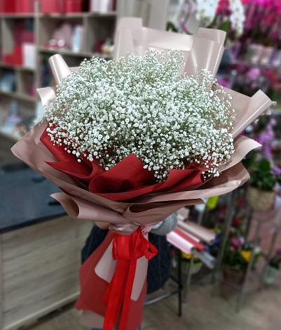 Букет цветов из: Гипсофила в Петухово