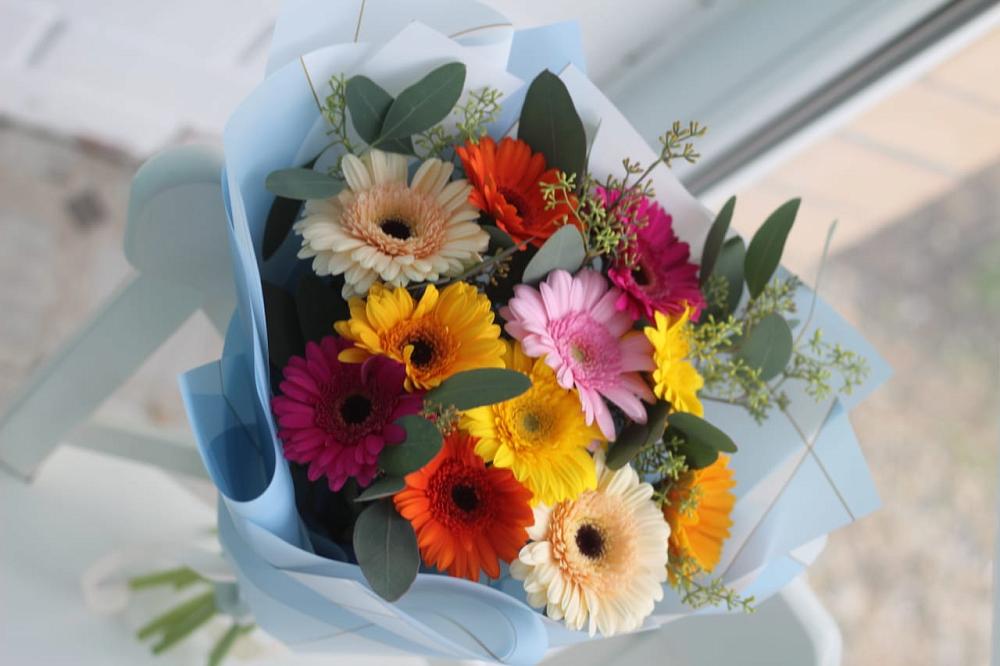 Букет цветов из: Герберы в Петухово