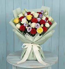 Букет цветов из:  Розы в Петухово