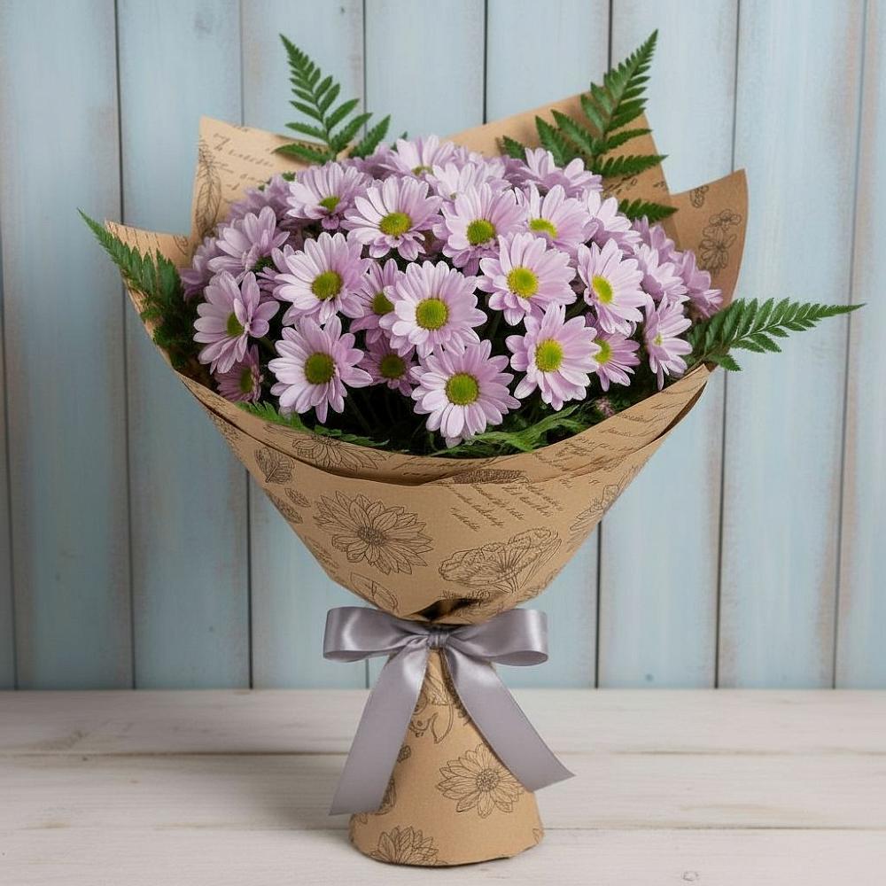 Букет цветов из: Хризантемы в Петухово