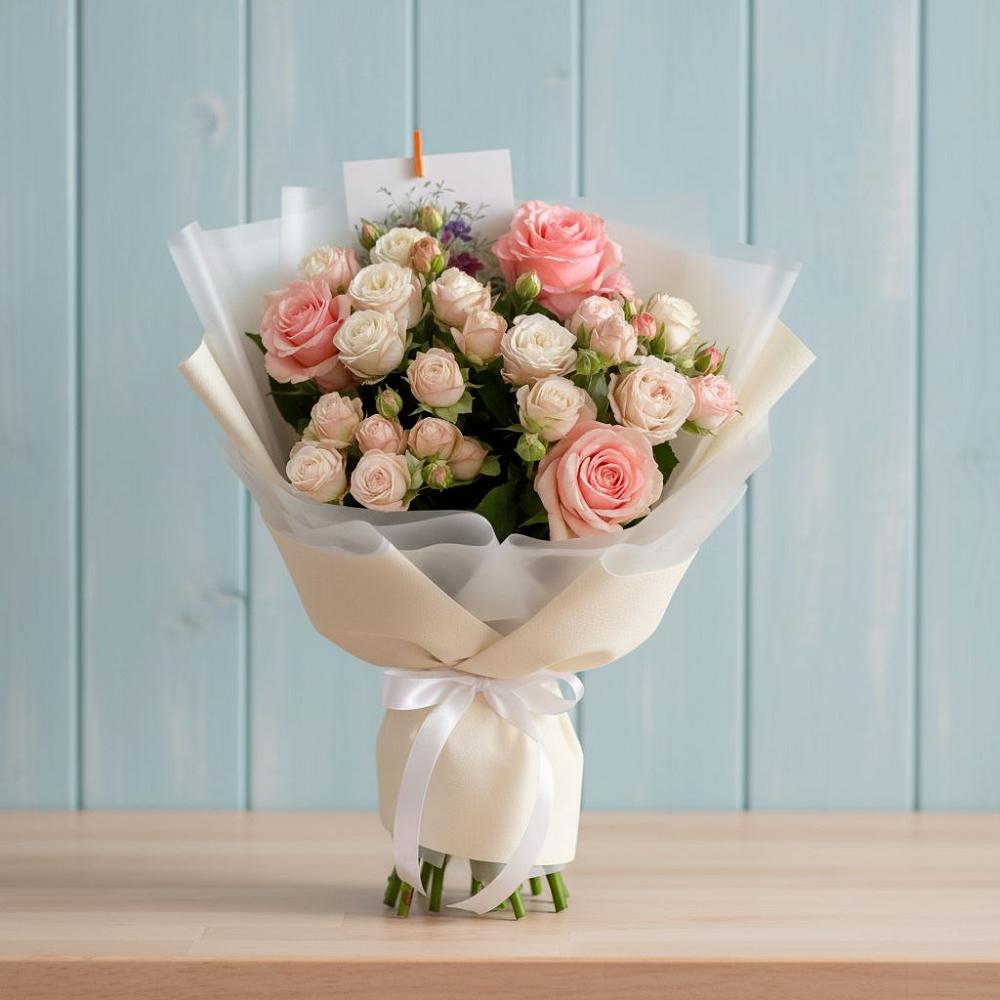 Букет цветов из: Розы в Петухово