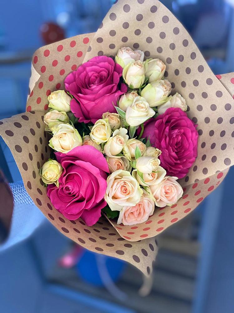 Букет цветов из: Розы в Петухово