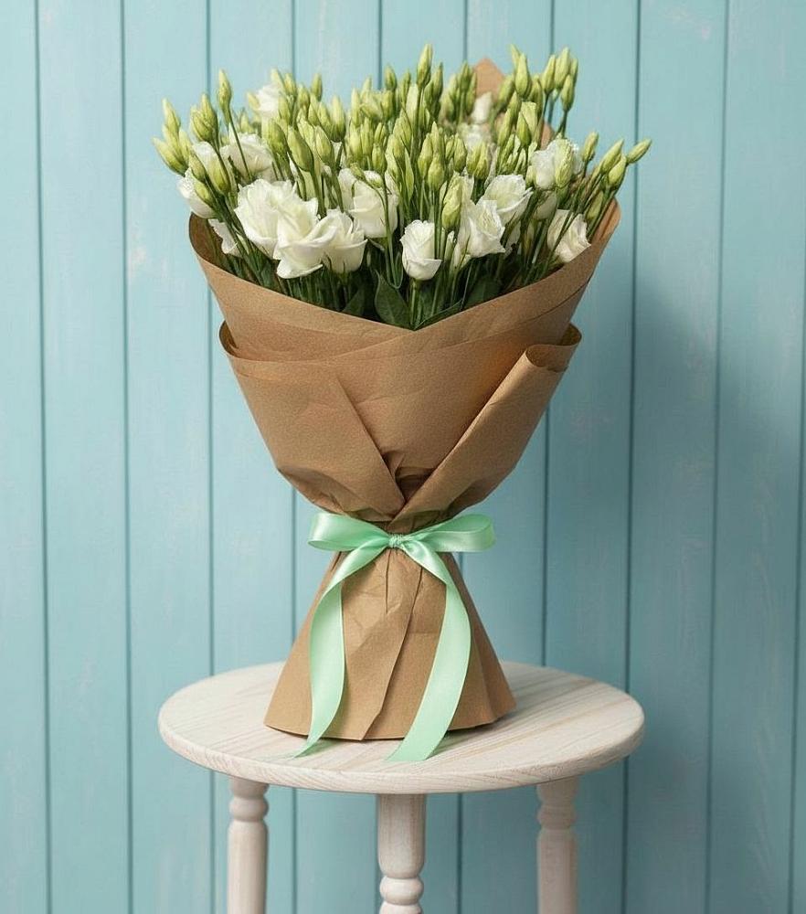 Букет цветов из: Лизиантусы в Петухово