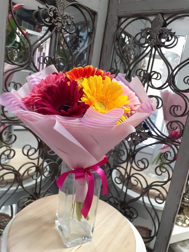 Букет цветов из: Герберы в Петухово