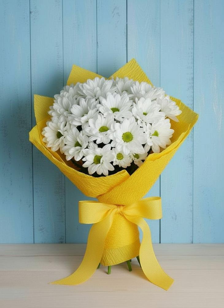 Букет цветов из: Хризантемы в Петухово