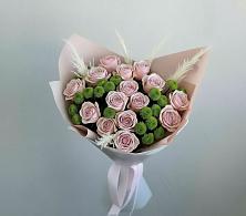 Букет цветов из:  Розы и Хризантемы в Петухово