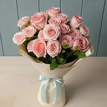 Букет Розовый шарм в Петухово