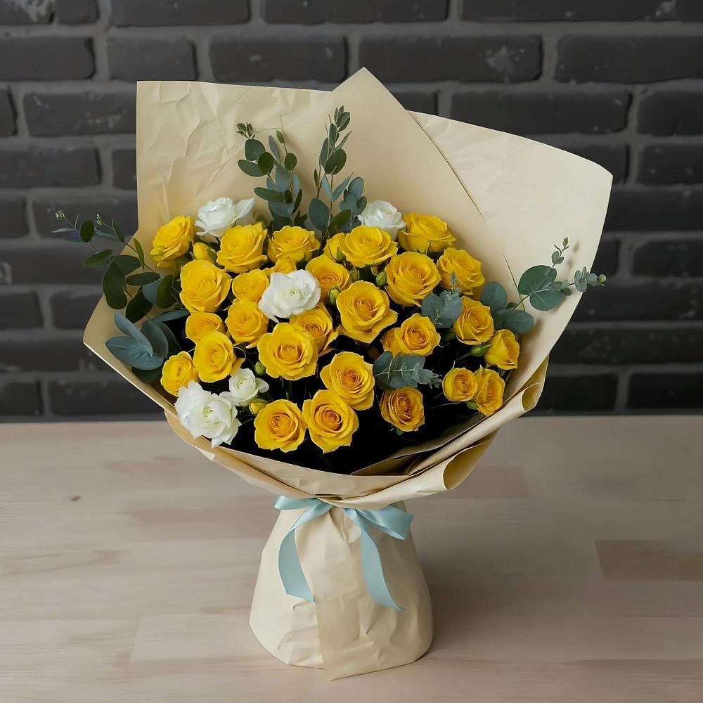 Букет цветов из: Розы в Петухово