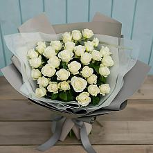 Букет Белоснежная нежность в Петухово
