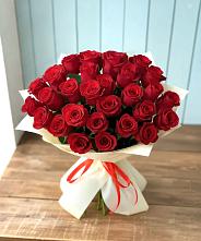 Букет 29 Красных роз в Петухово