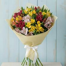Букет цветов из:  Альстромерии в Петухово