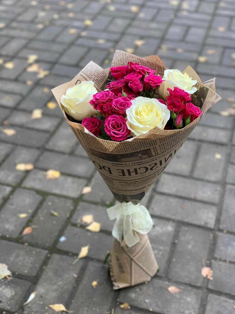 Букет цветов из: Розы в Петухово