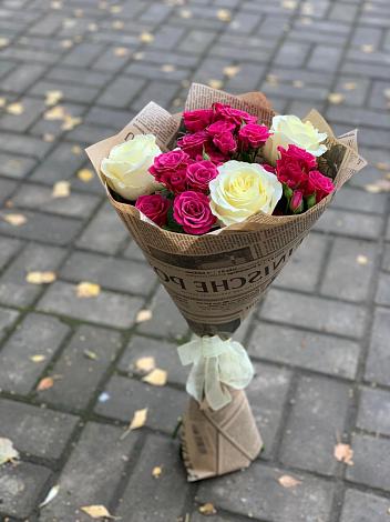 Букет цветов из: Розы в Петухово