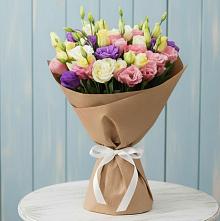 Букет цветов из:  Лизиантусы в Петухово