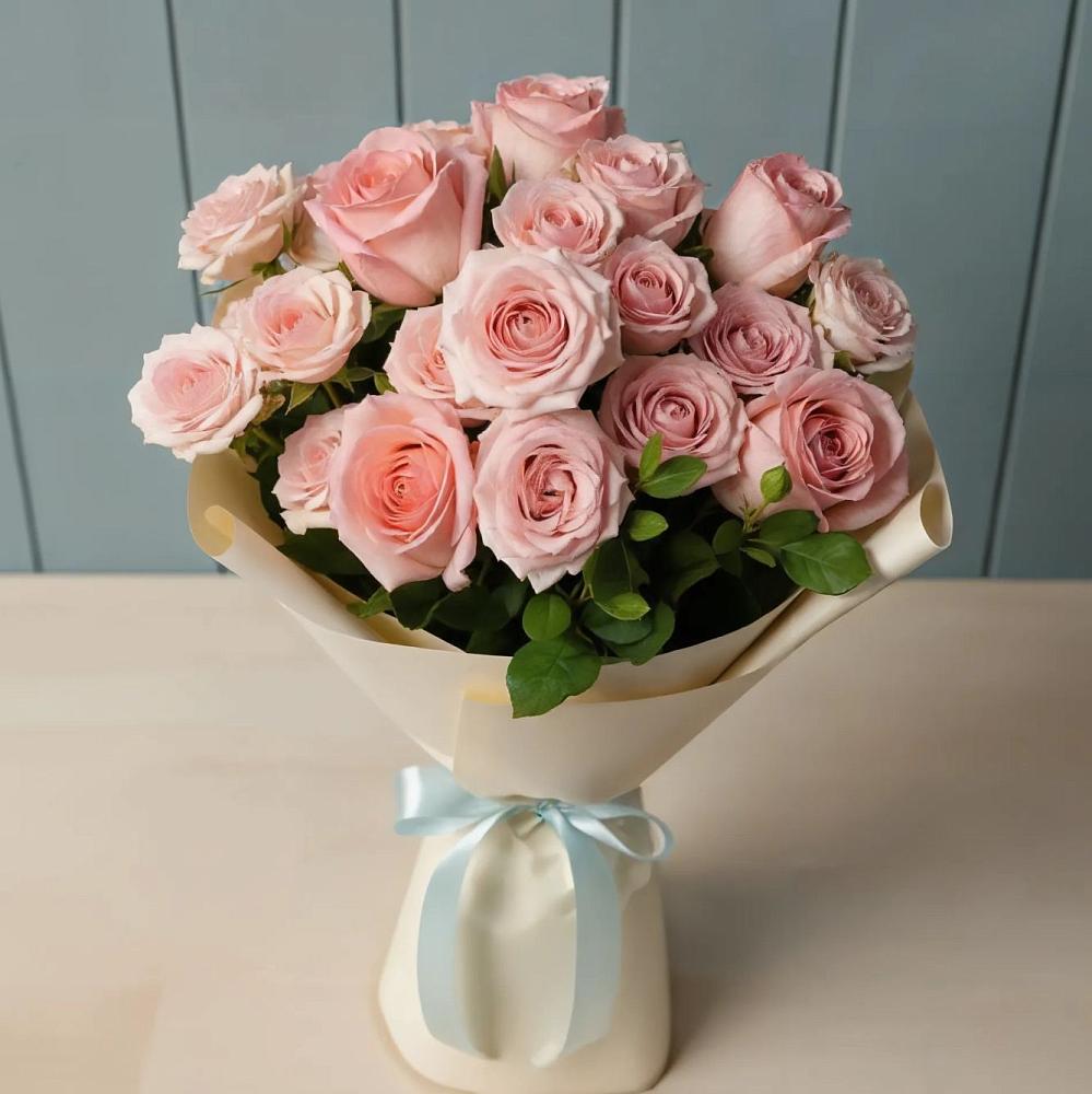 Букет Розовый шарм в Петухово