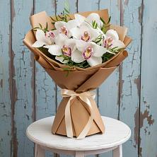 Букет цветов из:  Орхидеи и Розы в Петухово